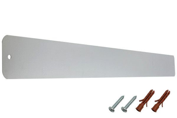 Metal Bars for Magnets, Self-Adhesive, matt silver