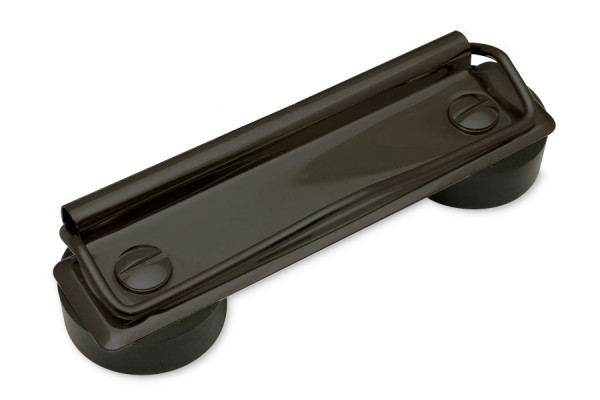 Magnetic Wire Clip Mechanisms, 100 mm Width, Black Lacquered