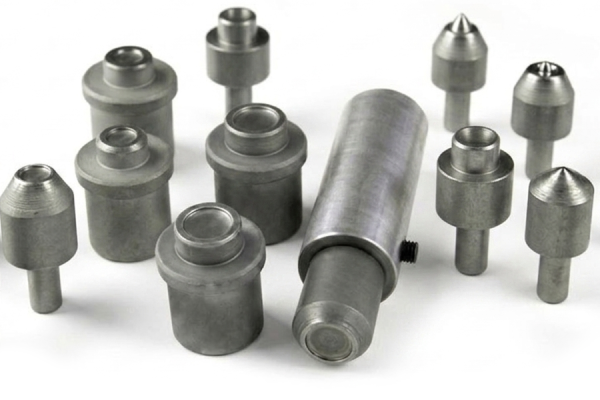 Riveting tools for the pneumatic press, item no. PP , for working with double-hollow rivets