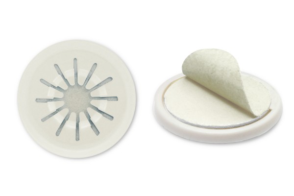 CD Holders, 30 mm Diameter, White