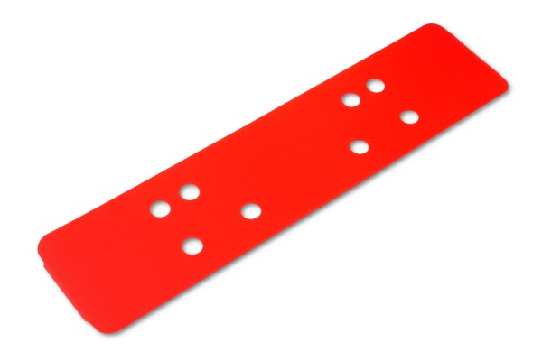 Universal Filing Strips, Made of Plastic, Red