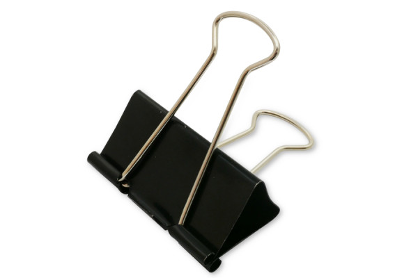 Foldback Clips, 51 mm Width, Black