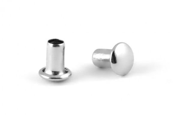 Tubular Rivets, Nickel Plated