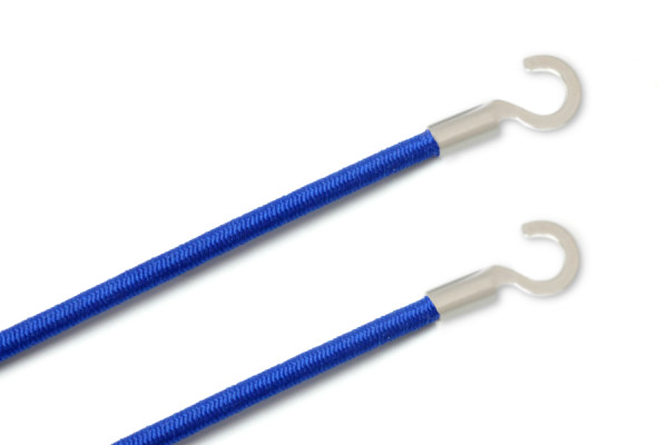 Elastics With Cable Lugs, Open, Middle-Blue