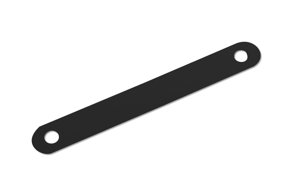 Plastic Compressor, 95 x 12 mm, Black