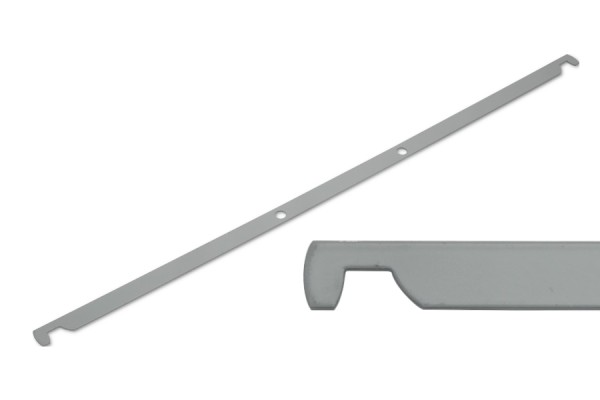 Suspension Rails, Grey Powder Coated, 80 mm Hole Distance