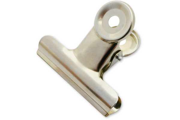 Letter Clips, 50 mm Width, Nickel Plated