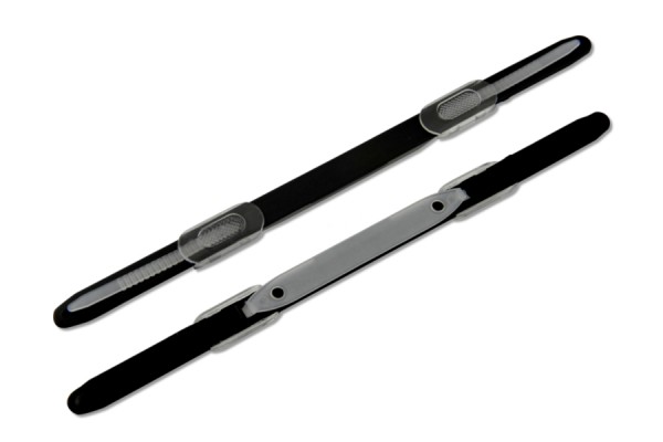 Plastic Paper Fasteners, Black