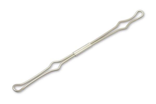 Wire Compressor, with Small Insert, 150 mm, Nickel Plated