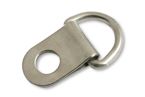 Eyelet Hanger for Binding Screws, Nickel Plated