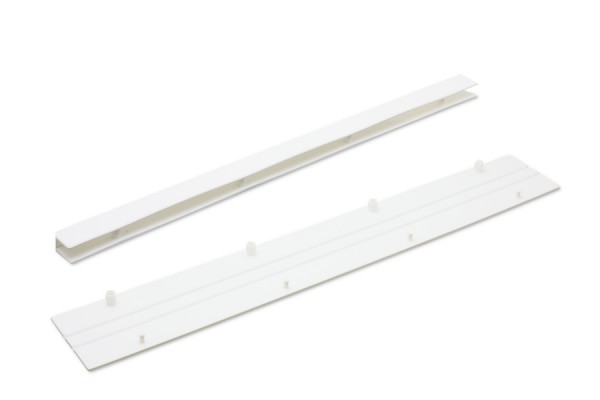 Plastic Post Lock Binders, White