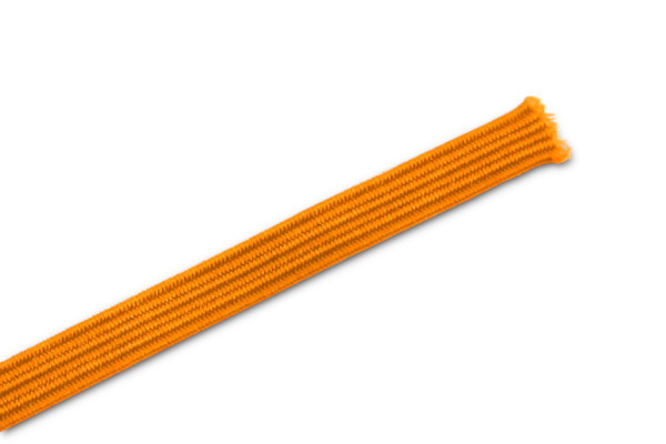 Flat Elastics as Cut Pieces, Orange