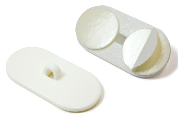 Ceiling Hooks, Self-Adhesive, 20 x 40 mm