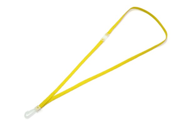 Lanyards / Neck Key Holder, 450 mm, Yellow
