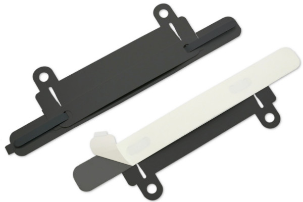 Self-Adhesive File Mechanisms with File System, 150 x 16 mm, Black