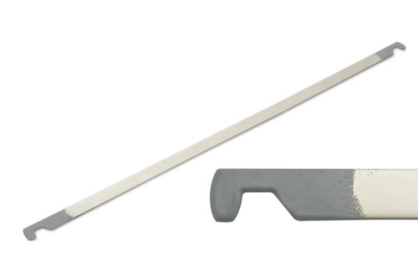 Suspension Rails, Grey Powder Coated Ends, Without Holes