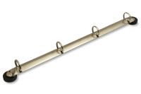 Ring Binder Mechanisms,<br> Magnetic, DIN A4,<br> R-Shape, with 4 Rings