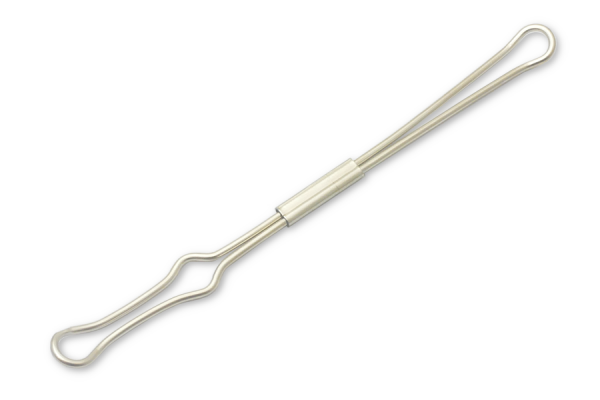 Compressor Bar, for 80 mm Ring Distance, 110 mm, Nickel Plated