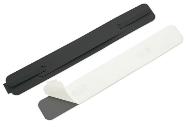 Self-Adhesive File Mechanisms, 150 x 20 mm, Black
