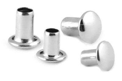 Metal rivets