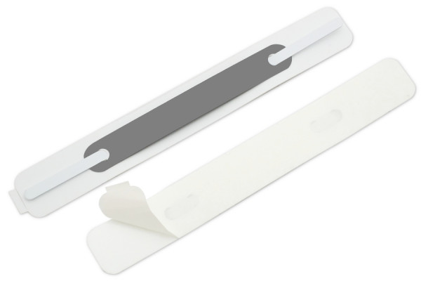 Self-Adhesive File Mechanisms, 150 x 20 mm, White, Grey Compressor