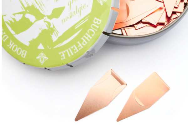 Metal Bookmarks "Book Darts", Copper