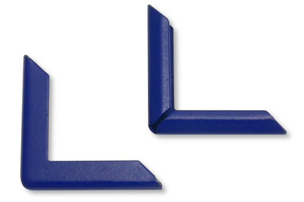 Book Corners, Blue, 22 mm Shank Length, 3 mm Capacity