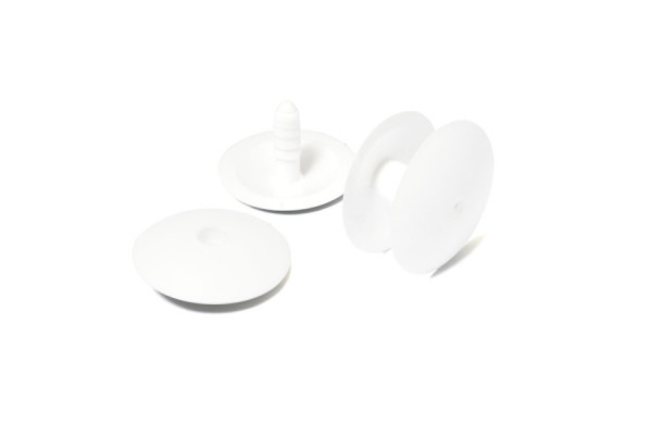 Binding Posts for POS Displays, White